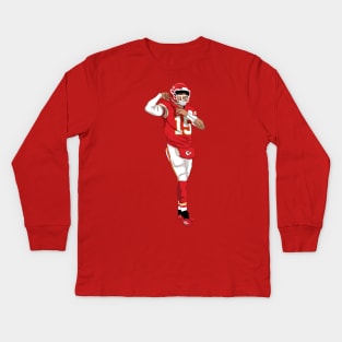 Patrick Mahomes Kids Long Sleeve T-Shirt